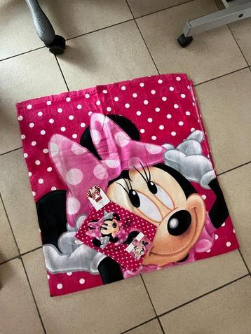 Nieuwe strand handdoek + washandje Minnie Mouse ( Disney ) beschikbaar voor biedingen