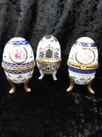 Vintage porseleinen decoratieve eieren, Antiek en Kunst, Ophalen of Verzenden