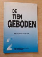 DE TIEN GEBODEN Bijbelstudie in schetsen 2 red. HJ Boiten, Ophalen of Verzenden, Gelezen