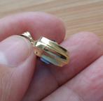 14 karaat 585 gouden hanger met boze oog [1124], Verzenden, Zo goed als nieuw, Goud, Goud