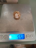 14K antiek Gouden Ring met Camee, Ophalen of Verzenden