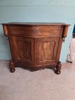 Antieke biedermeier kast, halkast, meidenkast, legkast, Antiek en Kunst, Ophalen