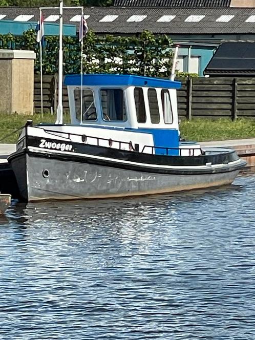 Sleepboot, Watersport en Boten, Motorboten en Motorjachten, Zo goed als nieuw, Staal, Diesel, 50 pk of meer, Ophalen