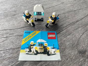 LEGO 6522 Highway Patrol (Town, 1987) vintage beschikbaar voor biedingen