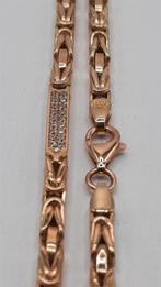 gouden Koningsketting 14kt, Www.bredajuwelier.nl, Nieuw, Ophalen of Verzenden, Www.bredajuwelier.nl