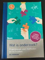 Nel Verhoeven - Wat is onderzoek?, Ophalen of Verzenden, Zo goed als nieuw, Nel Verhoeven