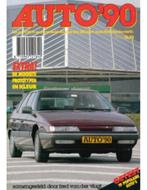 Autojaarboek 1990 Auto '90 Fred van der Vlugt, Ophalen of Verzenden, Fred van der Vlugt, Zo goed als nieuw, Algemeen