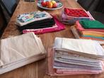 5 Stapeltjes katoenen stof €5,= per stapeltje, Ophalen of Verzenden, Nieuw, Katoen, 120 cm of meer