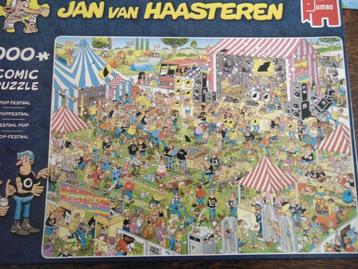 van Haasteren Puzzel 1000 stukjes Popfestival beschikbaar voor biedingen