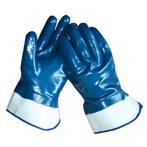 Handschoen blauw, nbr, manchet, volledig gecoat, Intersafe., Ophalen of Verzenden, Nieuw