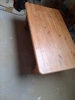 Grenen Salontafel - Robuust & Sfeervol, Huis en Inrichting, Ophalen, Gebruikt, 90 cm, Eenpersoons