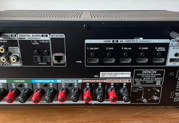 Denon AVR-X1400H Receiver - Krachtige 7.2 Kanaals! beschikbaar voor biedingen