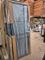 88x231,5cm binnendeur stomp Staal look zwart rookglas SD3, 80 tot 100 cm, Binnendeur, Nieuw, Svedex