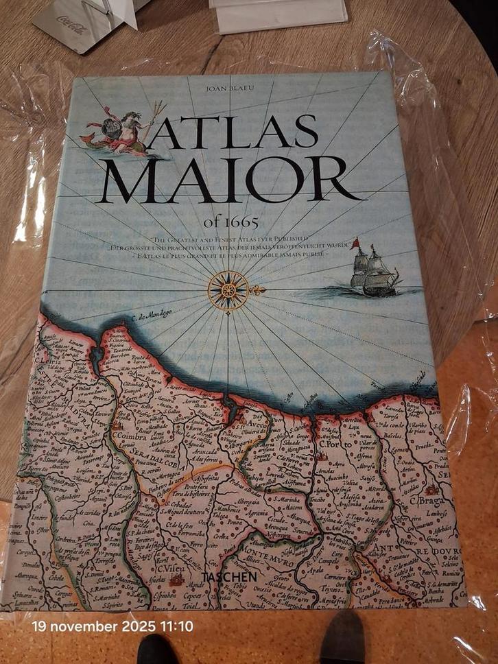 Atlas Maior 1665 - Joan Blaeu, Boeken, Atlassen en Landkaarten, Ophalen