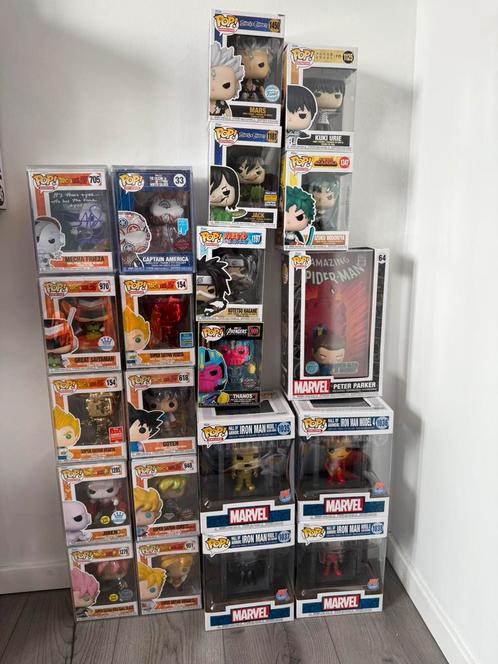 Funko Pop Collectie – Anime, Marvel, Pokémon & meer, Verzamelen, Poppetjes en Figuurtjes, Zo goed als nieuw, Ophalen of Verzenden