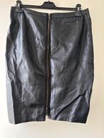 Nikki leather skirt / rok echt leer zwart, Maat 38/40 (M), Verzenden, Zwart, Zo goed als nieuw