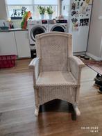 Witte Schommelstoel van Rotan, Huis en Inrichting, Stoelen, Ophalen