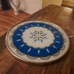 Antieke Taartschaal 34x29 cm groot, Antiek en Kunst, Ophalen of Verzenden