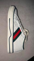 Gucci witte tennis sneakers, Gucci, Ophalen of Verzenden, Wit, Zo goed als nieuw