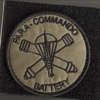 Belgische para commando patch (velcro), Verzamelen, Ophalen of Verzenden, Landmacht, Overige gebieden, Embleem of Badge
