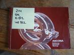 Opel Ascona-C instructiebokje, Duits nr 214, Auto diversen, Handleidingen en Instructieboekjes, Ophalen of Verzenden