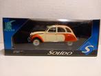 Citroen 2CV Eend creme oranje 1966 Solido metal 1:18 KRD, Hobby en Vrije tijd, Modelauto's | 1:18, Ophalen of Verzenden, Zo goed als nieuw