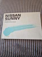 Nissan Sunny,  model N13 Instructieboekje, Ophalen of Verzenden