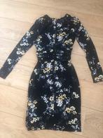 Jurk Warehouse Maat 36, Zwart, Ophalen of Verzenden, Zo goed als nieuw, Knielengte