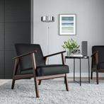 EKENÄSET 2x Fauteuil Ikea, Jonsbyn zwart, Huis en Inrichting, Fauteuils, Ophalen, Minder dan 75 cm, Zo goed als nieuw, 50 tot 75 cm