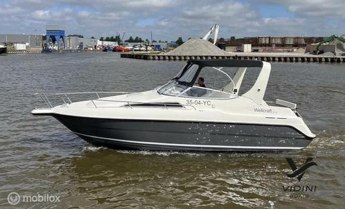 Wellcraft Excel 26 se sportcruiser Mercruiser 350 mag mpi, Watersport en Boten, Motorboten en Motorjachten, Gebruikt, Polyester