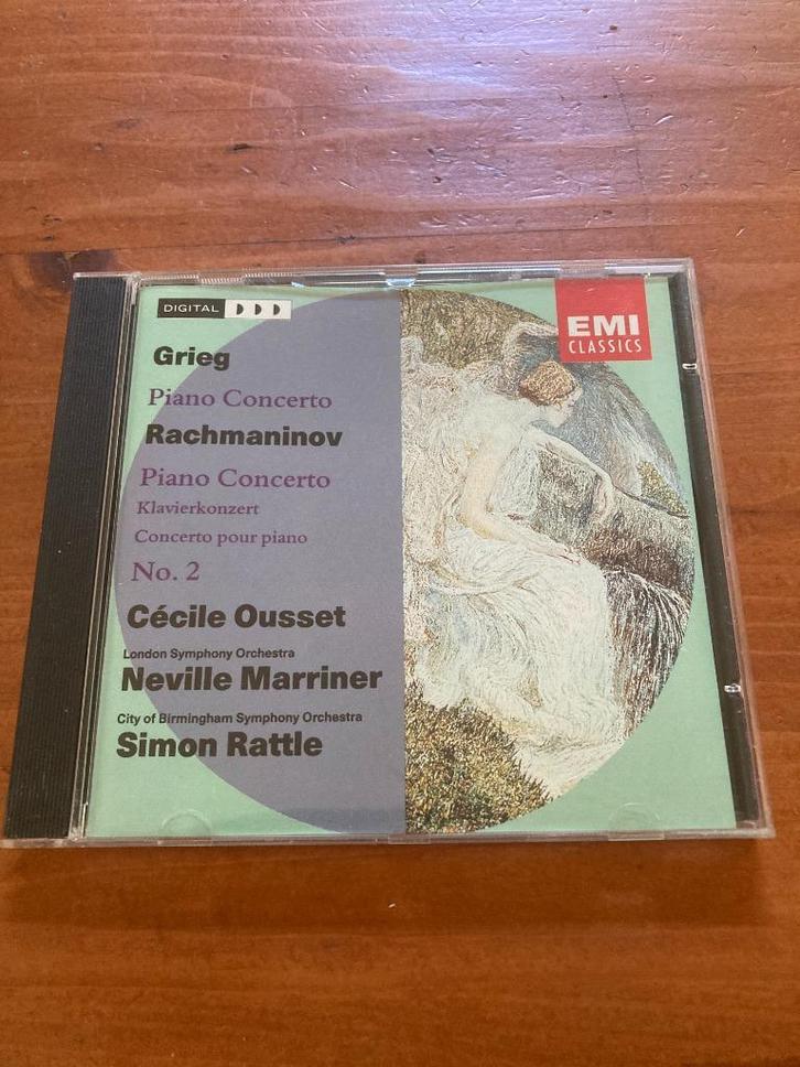 Grieg - Piano Concerto / Rachmaninov - Piano Concerto No. 2, Cd's en Dvd's, Cd's | Klassiek, Zo goed als nieuw, Orkest of Ballet