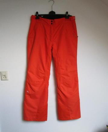 Nr.14: Kjus Wintersport Skibroek skipants oranje Nieuwstaat beschikbaar voor biedingen