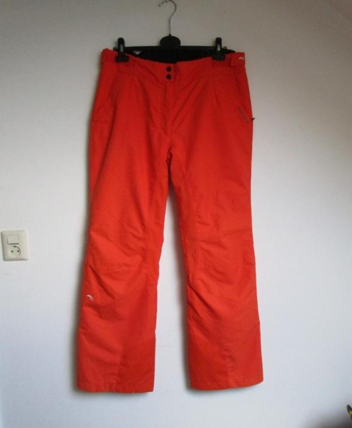 Nr.14: Kjus Wintersport Skibroek skipants oranje Nieuwstaat, Kleding | Dames, Wintersportkleding, Zo goed als nieuw, Broek, Maat 42/44 (L)