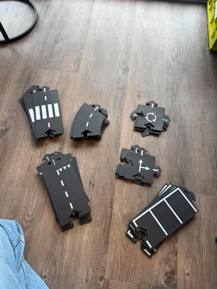 59-delige way to play baan, Kinderen en Baby's, Speelgoed | Racebanen, Zo goed als nieuw, Racebaan, Overige aandrijving, Overige merken