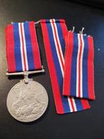 1939-1945 medal, Ophalen of Verzenden, Engeland, Landmacht, Lintje, Medaille of Wings
