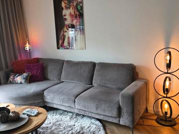 Hotel chique bank teddy stof ronde hoek lounge eiland beschikbaar voor biedingen