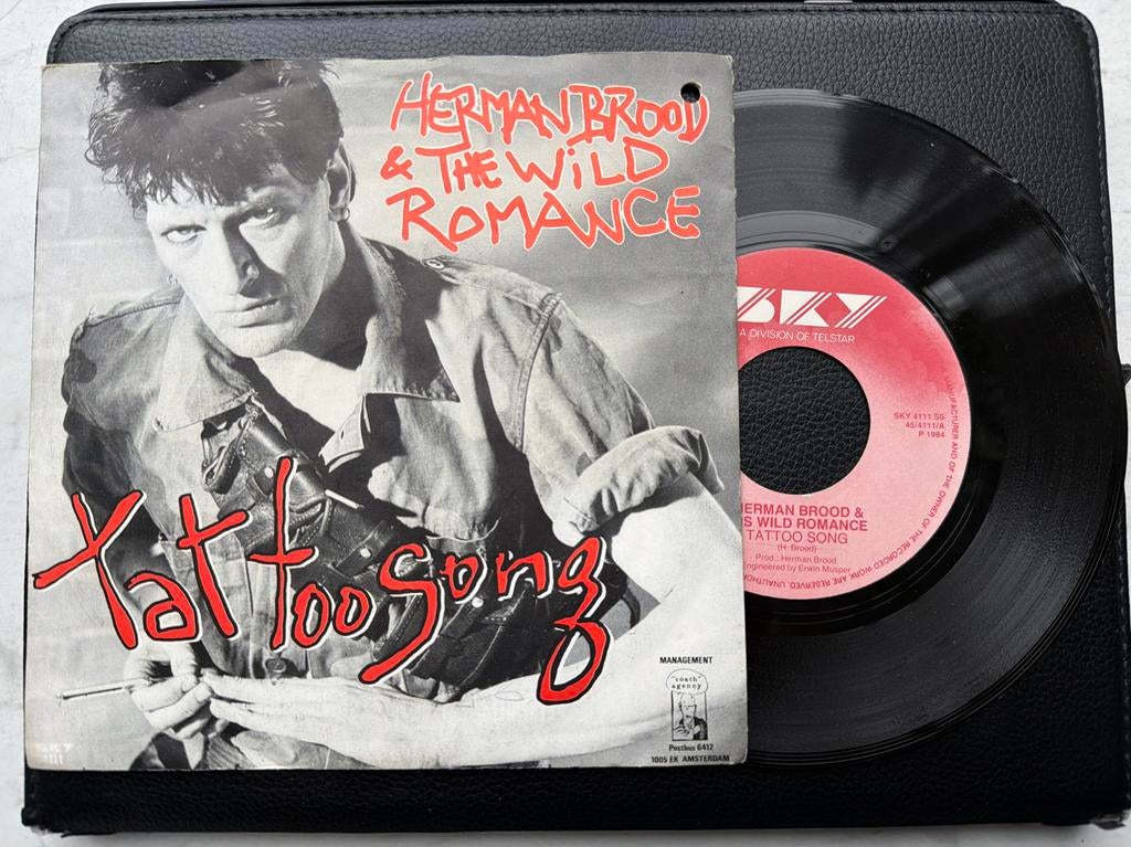 Herman Brood - Tattoo Song 7" Single, Cd's en Dvd's, Vinyl Singles, 7 inch, Single, Ophalen of Verzenden, Zo goed als nieuw