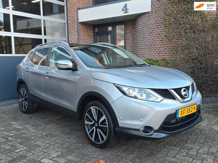 Nissan Qashqai 1.2 Tekna Nap |Camera |Trekhaak |Clima, Auto's, Nissan, Bedrijf, Te koop, Qashqai, 360° camera, ABS, Achteruitrijcamera