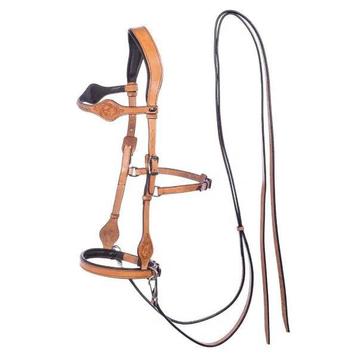 F.R.A. bitloze hoofdstel Dandy Side Pull met teugels, full beschikbaar voor biedingen