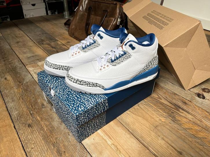 Nike Air Jordan 3 retro Wizards - 42, Kleding | Heren, Schoenen, Nieuw, Sneakers of Gympen, Wit, Ophalen of Verzenden