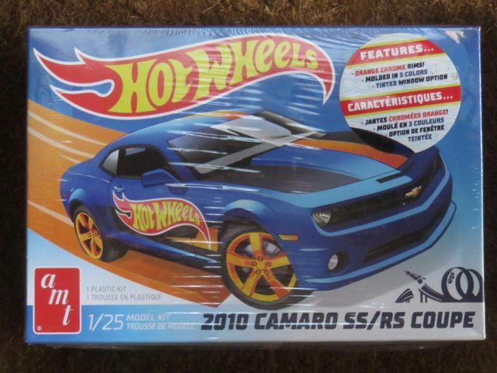 Bouwdoos 2010 Chevy Camaro SS Hotwheels 2n1 AMT Hotwheels, Hobby en Vrije tijd, Modelbouw | Auto's en Voertuigen, Nieuw, Auto