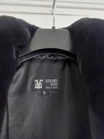 Edgar Vos Lange Winterjas / Mantel, Zwart, Maat 42/44 (L), Zo goed als nieuw, Edgar Vos