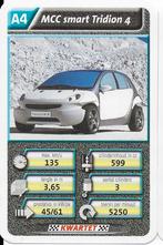 Kw4273 autokaartje a4 mcc smart tridion 4, Verzamelen, Automerken, Motoren en Formule 1, Ophalen of Verzenden, Zo goed als nieuw