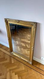 Spiegel antieklook goud facet geslepen, Antiek en Kunst, Antiek | Spiegels, Ophalen, Rechthoekig
