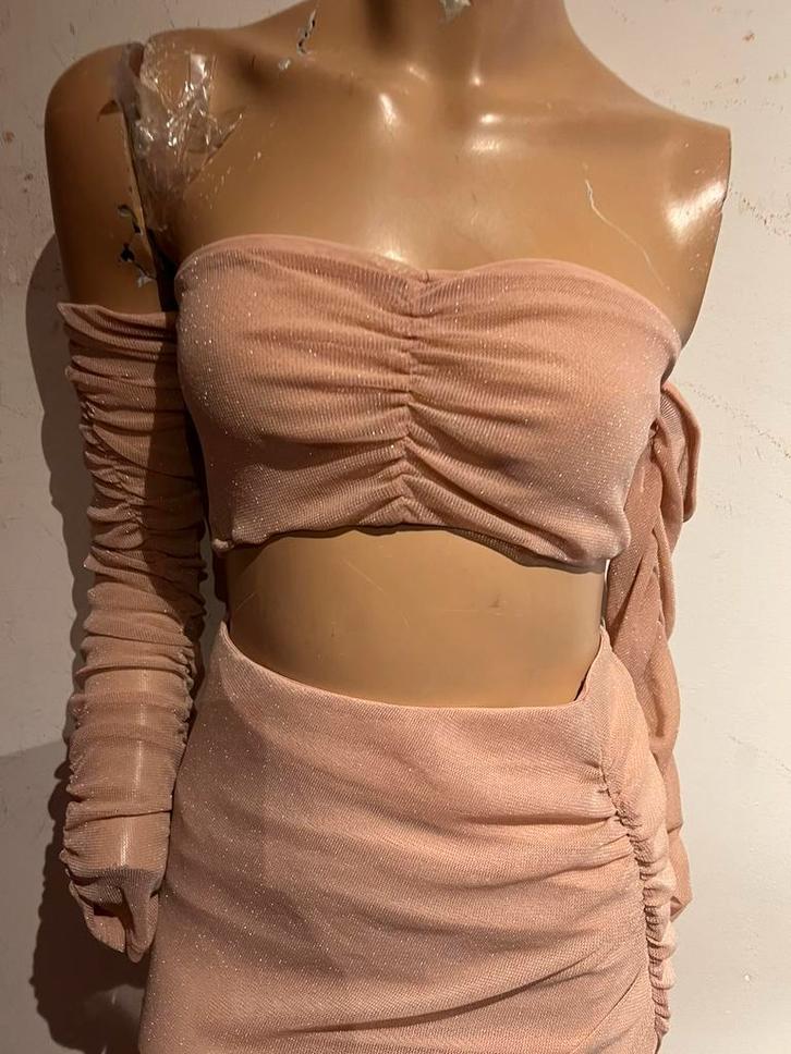 Michael Costello x revolve set maat s origineel zgan, Kleding | Dames, Jurken, Zo goed als nieuw, Maat 36 (S), Overige kleuren