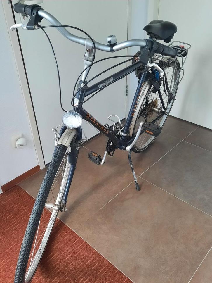 Herenfiets Sparta marathon, Fietsen en Brommers, Fietsaccessoires | Bagagedragers, Gebruikt, Ophalen