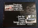 Brochure LANCIA COUPE - 1980/USA., Boeken, Auto's | Folders en Tijdschriften, Ophalen of Verzenden