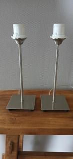MOOI SET LAMPENVOETEN, Huis en Inrichting, Lampen | Tafellampen, Ophalen of Verzenden, Zo goed als nieuw, Metaal, Minder dan 50 cm