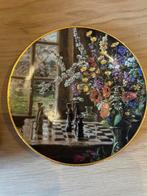 Kees van den Berg Stilleven met Schaakspel - Bord, Ophalen of Verzenden