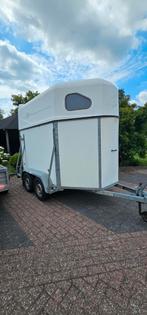 Te koop solide en degelijke Weijer 2 paards trailer, Ophalen, Zo goed als nieuw